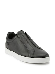 Jones Bootmaker Slade Suede Black Trainers - Image 2 of 5