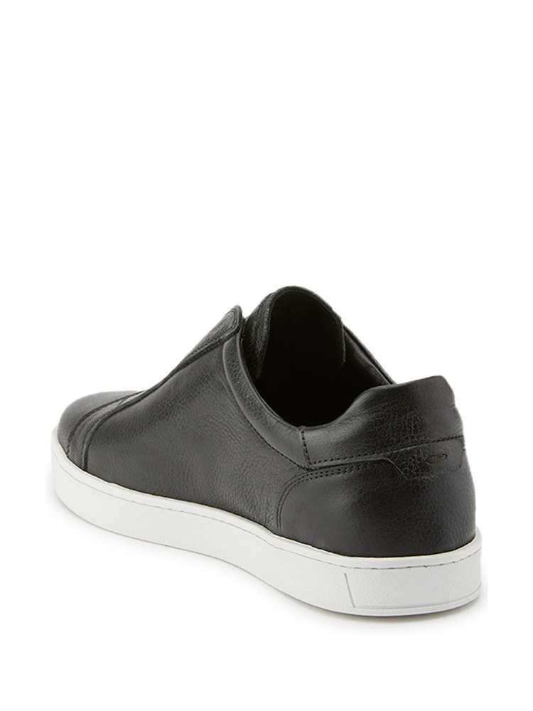 Jones Bootmaker Black Slade Suede Trainers - Image 3 of 5