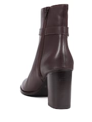 Jones Bootmaker Brown Kelda Heeled Ankle Boots - Image 3 of 5