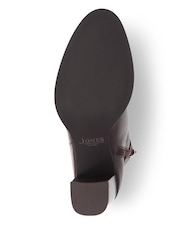 Jones Bootmaker Brown Kelda Heeled Ankle Boots - Image 5 of 5
