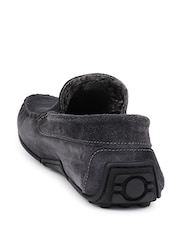 Серый - Jones Bootmaker Zain Suede Slippers - Image 5 of 7