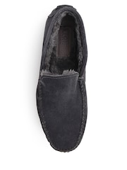 Серый - Jones Bootmaker Zain Suede Slippers - Image 6 of 7