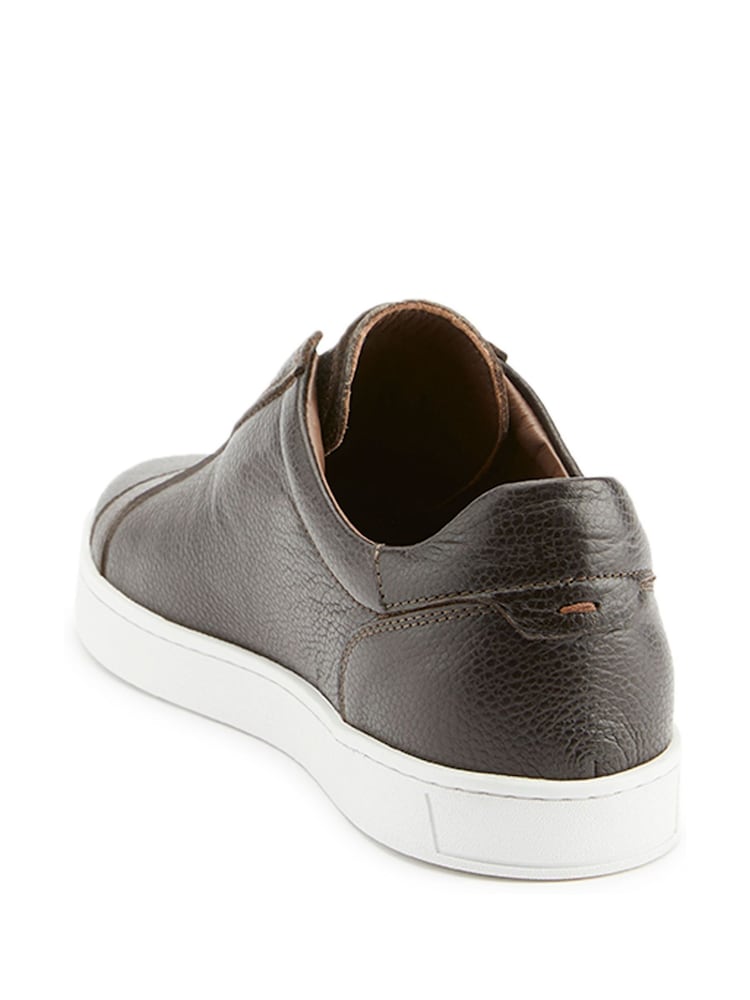 Jones Bootmaker Slade Suede Brown Trainers - Image 3 of 5