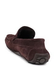 Коричневый - Jones Bootmaker Zain Suede Slippers - Image 4 of 7