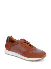 Jones Bootmaker Southsea Lace-Up Trainers - Image 2 of 5