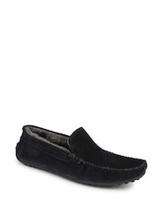 Синий - Jones Bootmaker Zain Suede Slippers - Image 4 of 7
