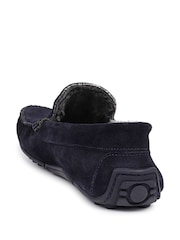 Синий - Jones Bootmaker Zain Suede Slippers - Image 5 of 7