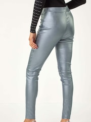 Roman Coated Bengaline Stretch Trousers - Image 3 of 5