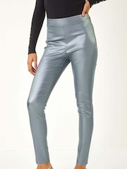 Roman Coated Bengaline Stretch Trousers - Image 4 of 5