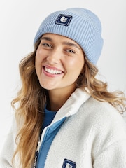 Harper & Lewis Cream Cream Iris Quarter Zip Sherpa Fleece - Image 2 of 9