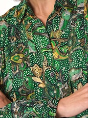 Roman Paisley Print Pleated Blouse - Image 5 of 5