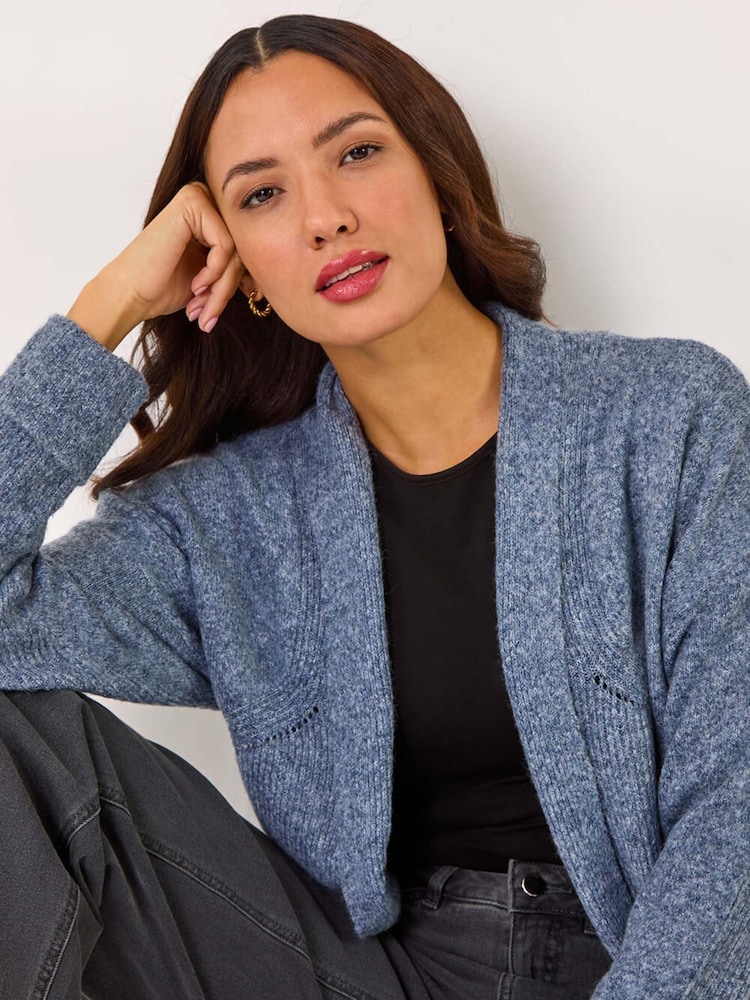 Синий - Roman Pocket Knit Cardigan - Image 1 of 5