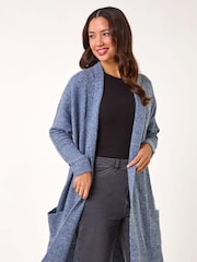 Синий - Roman Pocket Knit Cardigan - Image 4 of 5