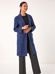 Roman Single Breasted Longline Cardigans - Image 1 of 5