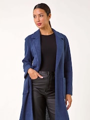 Roman Single Breasted Longline Cardigans - Image 2 of 5