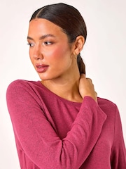 Rosa - Roman Soft Touch Side Ruffle Top - Imagen 4 de 5