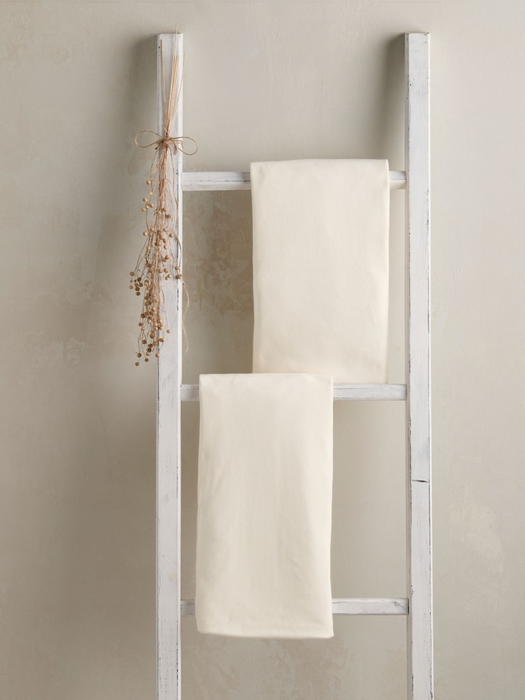 Mamas & Papas 2 Pack Cream Moses Basket Cream Fitted 100% Cotton - Image 1 of 3
