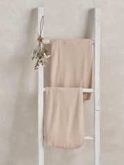 Mamas & Papas 2 Pack Mocha Welcome to the World Duckling Mocha Fitted 100% Cotton Sheets - Image 1 of 5