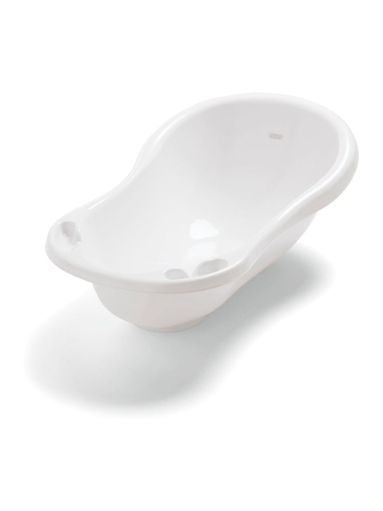 Mamas & Papas WhiteGrey Baby Bath - Image 3 of 3