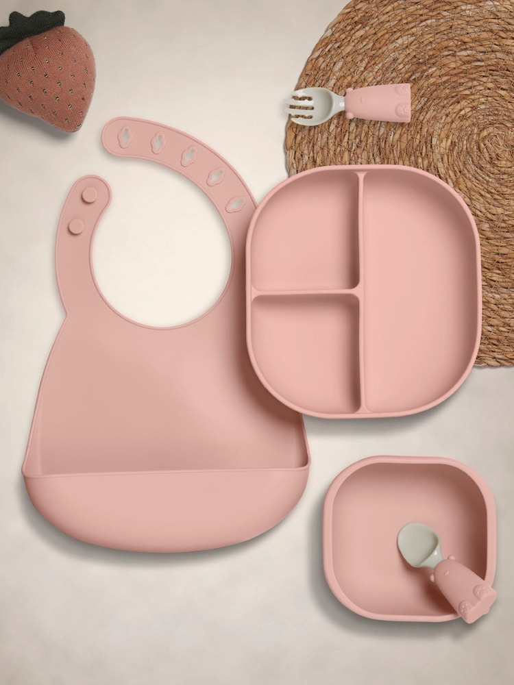 Mamas & Papas Melba 4 Piece Silicone Weaning Starter Kit - Melba - Image 1 of 10