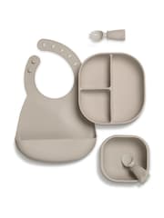 Mamas & Papas Truffle 4 Piece Silicone Weaning Starter Kit - Image 4 of 10