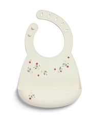 Mamas & Papas 2 Pack Floral Berry Silicone Bibs - Image 4 of 5