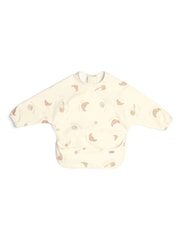 Mamas & Papas Bonjour Bebe Long Sleeve Messy Bibs 2 Pack - Image 5 of 7