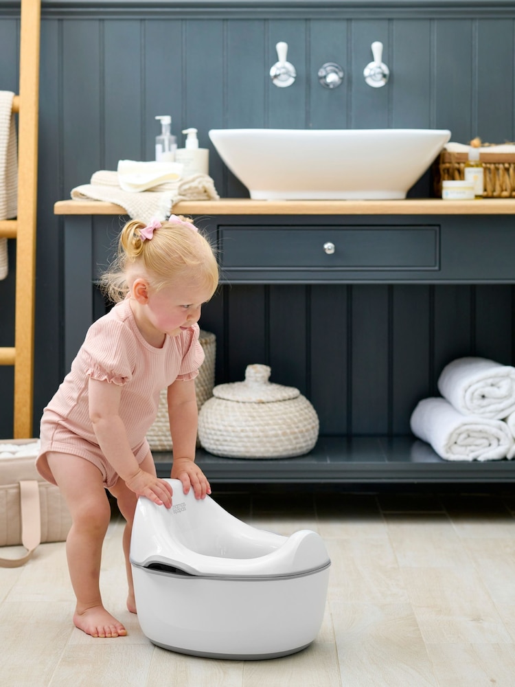 Mamas & Papas Pebble Grey 4 in 1 Grow & Learn Potty - Image 2 of 2