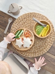 Mamas & Papas Truffle 4 Piece Bamboo Weaning Starter Kit - Truffle - Image 1 of 9