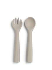Mamas & Papas Truffle 4 Piece Bamboo Weaning Starter Kit - Truffle - Image 5 of 9