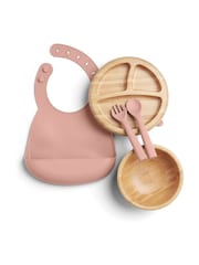 Mamas & Papas Melba 4 Piece Bamboo Weaning Starter Kit - Image 3 of 9