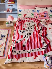 Eleanor Bowmer Pink Cat Knitted Throw - Image 1 of 4