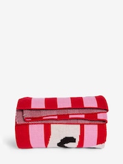 Eleanor Bowmer Pink Cat Knitted Throw - Image 4 of 4