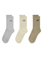 New Balance Colour Everyday Crew Socks 3 Pack - Image 1 of 2