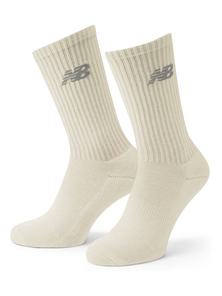 New Balance Colour Everyday Crew Socks 3 Pack - Image 2 of 4 New Balance Colour Everyday Crew Socks 3 Pack - Image 2 of 4