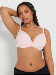 Yours Curve Black Cotton Padded Bra 3 Pack - Image 2 of 7