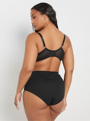 Yours Curve Black Cotton Padded Bra 3 Pack - Image 5 of 7