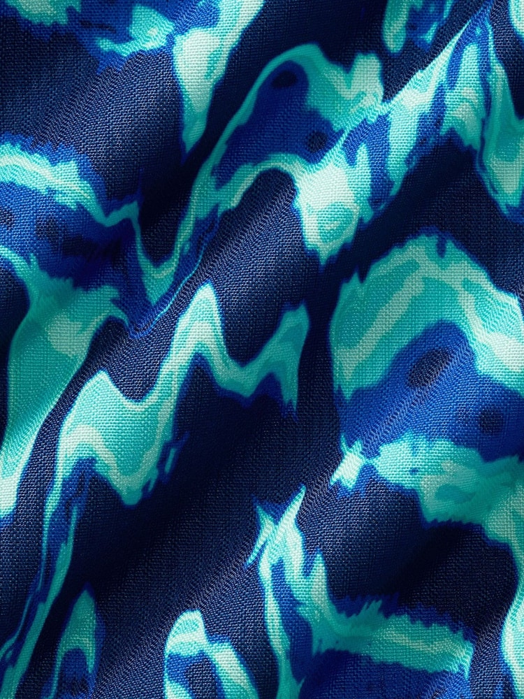 Nike Royal Blue All Over Print Drawstring Bag - Image 6 of 6