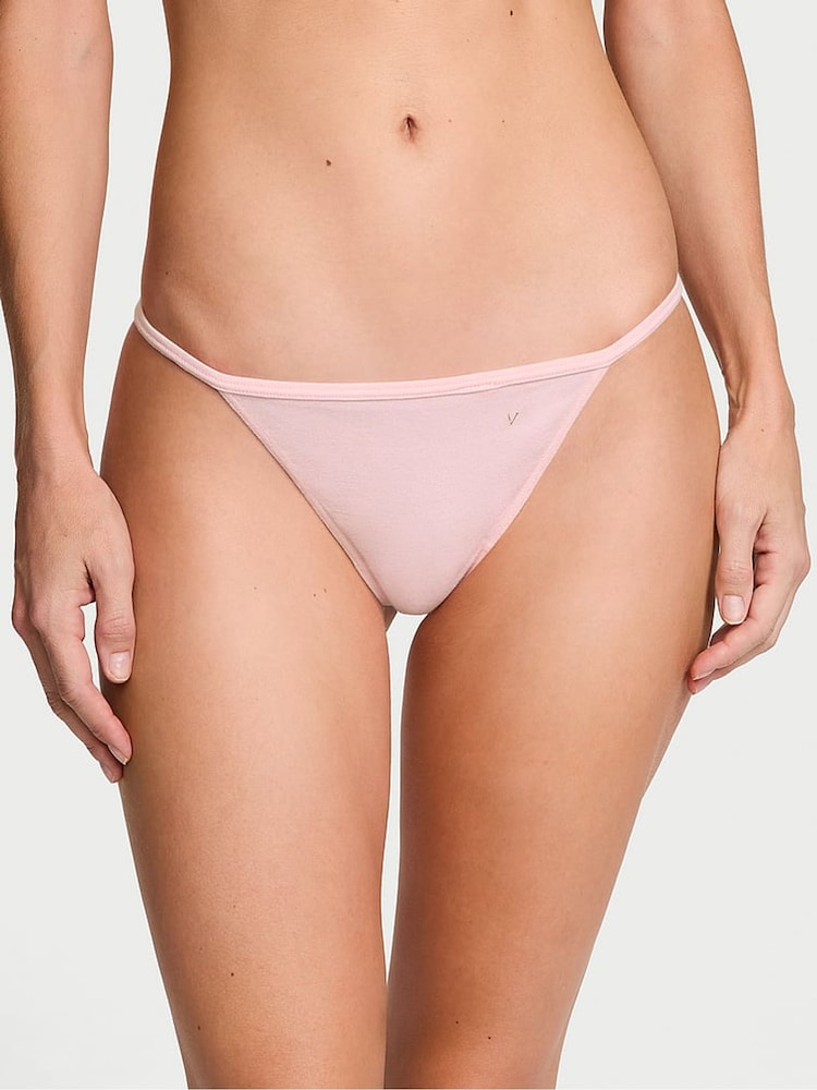 Victoria's Secret Pretty Blossom Pink G String Knickers - Image 1 of 3