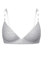 Victoria's Secret PINK Grey Heather Bra - Image 3 of 3