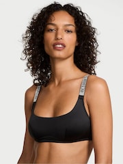 Victoria's Secret Black Shine Strap Bralette - Image 1 of 2