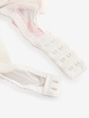 Victoria's Secret Coconut White Add 2 Cups Push Up Lace Shine Strap Bombshell Bra - Image 2 of 3