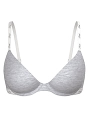 Victoria's Secret PINK Grey Heather T Shirt Bra - Image 3 of 4