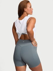 Victoria's Secret Dark Steel Grey Elevate™ High Rise Cycling Shorts - Image 2 of 3
