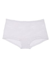 Victoria's Secret PINK Purple Whisper Short Floral Lace Knickers - Image 3 of 3