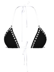 Victoria's Secret PINK Black Cape May Triangle Bikini Top - Image 4 of 4