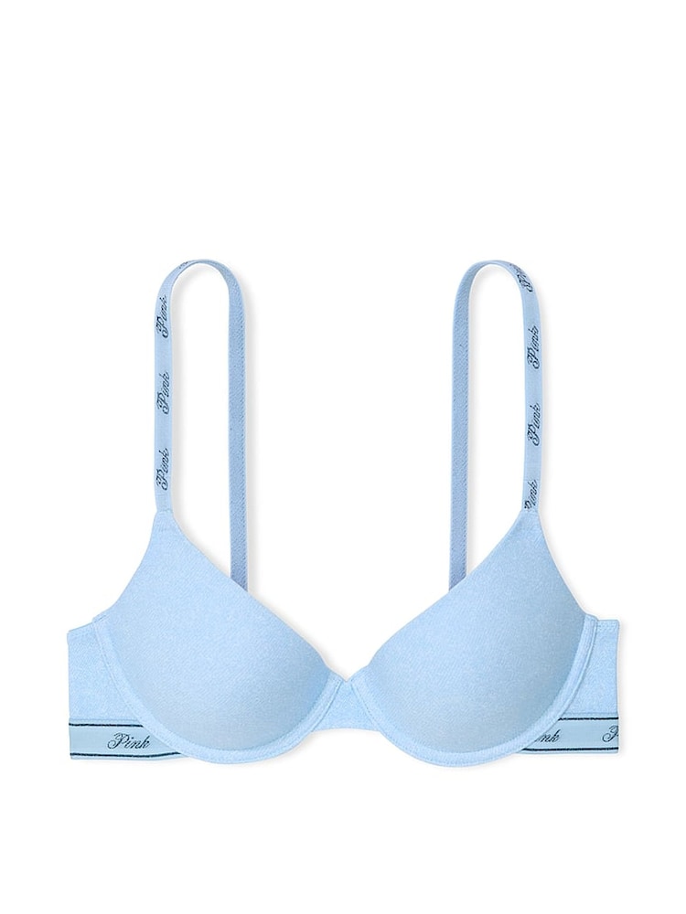 Lichtblauwe denimprint - Victoria's Secret PINK beha - Image 1 of 1