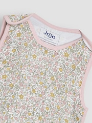 JoJo Maman Bébé Ditsy Print 1 Tog Baby Muslin Sleeping Bag - Image 4 of 4