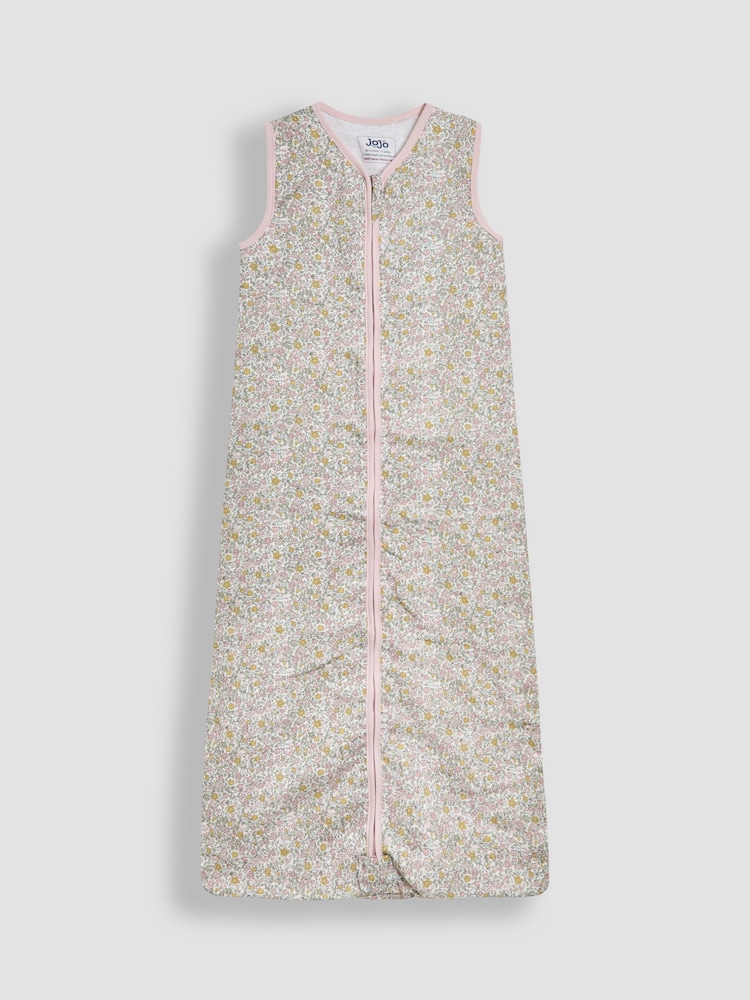 JoJo Maman Bébé Print 1 Tog Toddler Muslin Sleeping Bag - Image 1 of 3