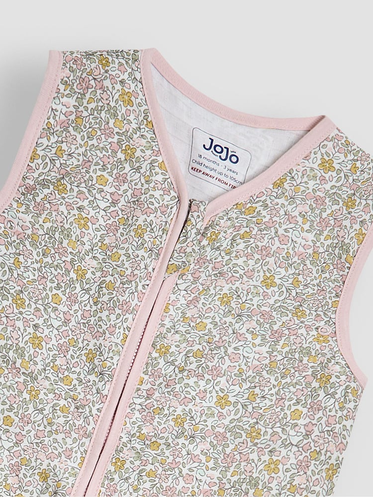 JoJo Maman Bébé Print 1 Tog Toddler Muslin Sleeping Bag - Image 3 of 3